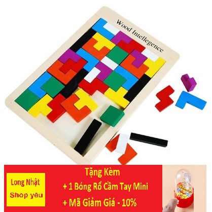 Đồ Chơi Bé Gái 💖FREESHIP💖 Giảm 20K Khi Nhập [ DOCHOI20k]-  Bộ Xếp hình - Hình Khối Nhiều Màu - Đồ Ch