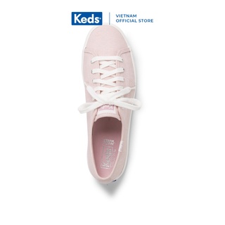 Giày Keds Nữ - Kickstart Mini Chambray Pink - KD059574