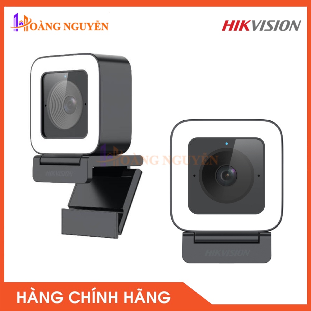 [NHÀ PHÂN PHỐI] Webcam Trực Tuyến Có Mic Hikvision DS-UL2 Có Đèn Led Điều Chỉnh, Độ Nét Cao, Chuyên Học Online.