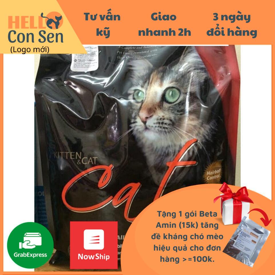 [Mã PET50K giảm Giảm 10% - Tối đa 50K đơn từ 250K] [QUẬN 2 SHIP NOW] Thức ăn Catseye 1kg tặng kèm 1 thanh súp thưởng