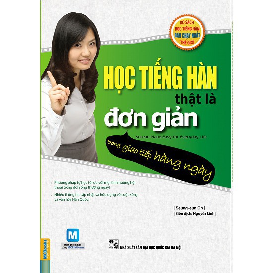 Sách - Học tiếng Hàn thật là đơn giản trong giao tiếp hàng ngày