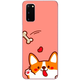 Ốp lưng Samsung Galaxy S20, S20 Plus, S20 Ultra in hình Chó chờ xương