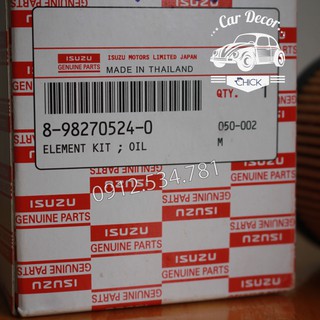 Lọc nhớt isuzu dmax msp: 8-98270524-0