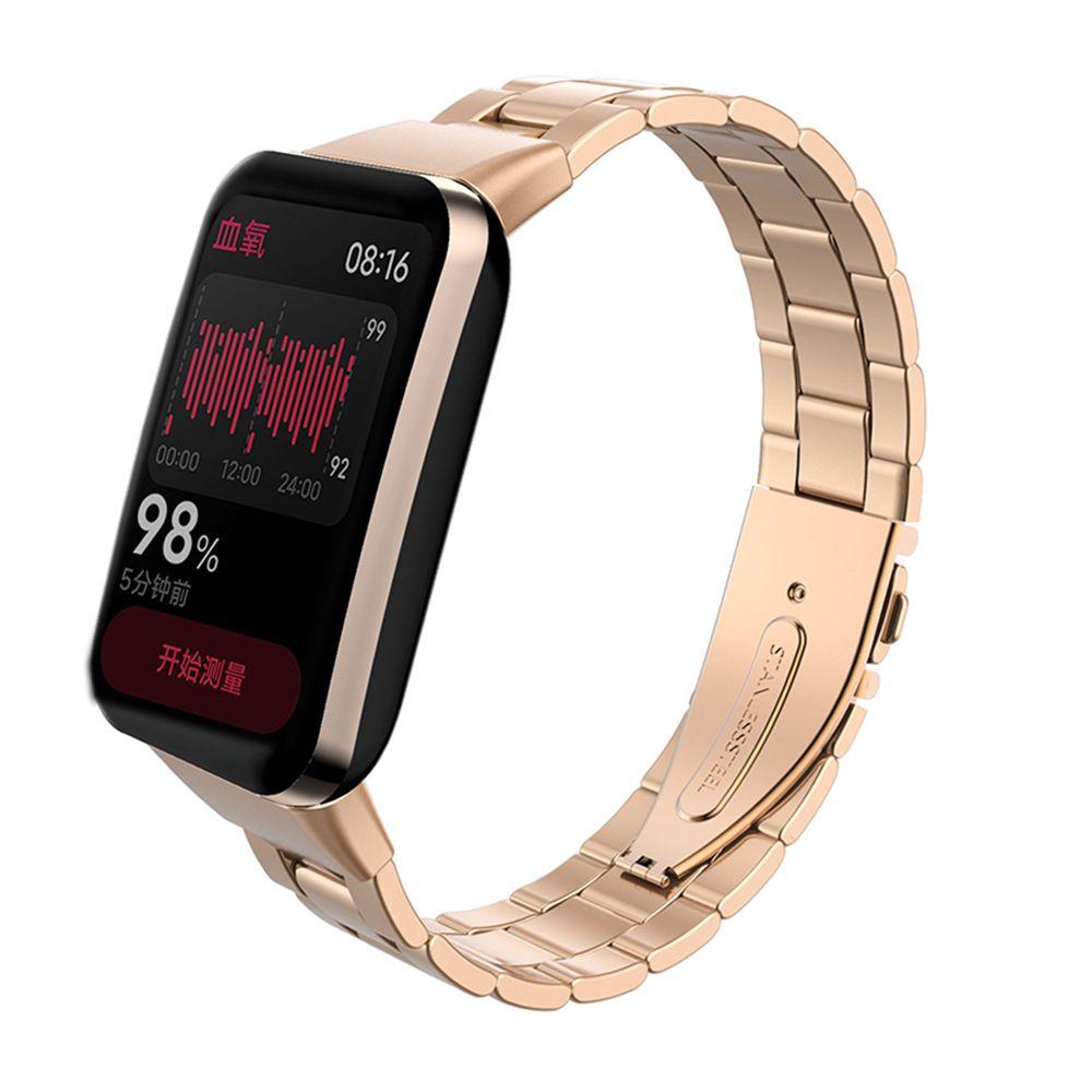 BTLIMER Dây Đeo Inox Cho Đồng Hồ Thông Minh Xiaomi Band 7 Pro