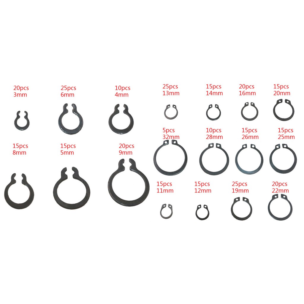 Vòng phanh chân trục circlip 300 psc