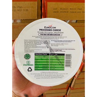Phô mai EUROCOW Pháp 8 miếng