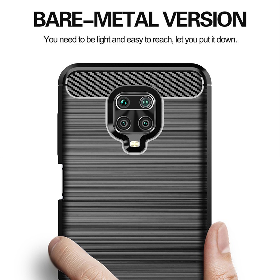 Ốp Điện Thoại Sợi Carbon Cho Xiaomi Redmi Note 6 5 7 8 9 Pro Max 9s 8T Mi 10 Pro Note 10 CC9 Pro 8 9 8A 7A POCO C3