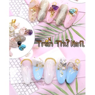 Set 12 hủ đá sỏi trang trí móng