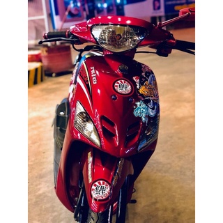 Tem rời yamaha mio đời đầu cá chép đỏ