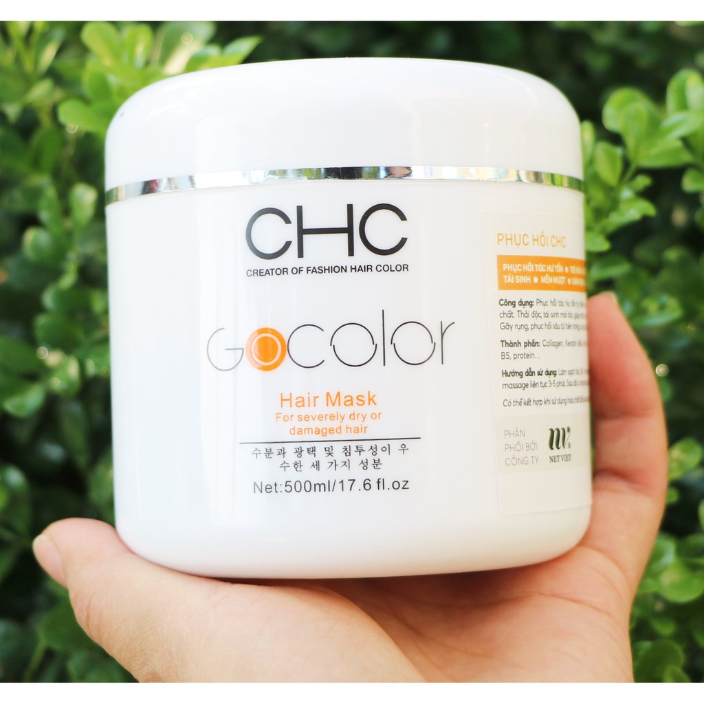 Dầu ủ phục hồi CHC - Siêu phục hồi tóc hư tổn (tặng kèm mũ ủ tóc xinh xắn) | BigBuy360 - bigbuy360.vn