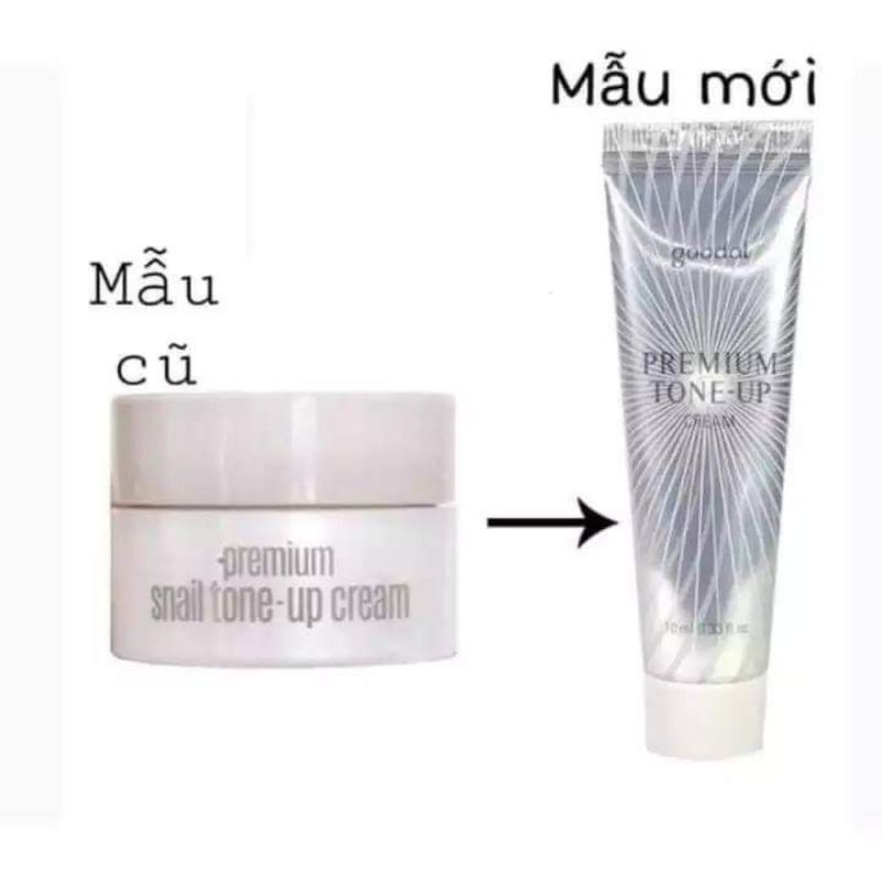Kem dưỡng da ốc sên Goodal Premium Snail tone up (size mini) | BigBuy360 - bigbuy360.vn