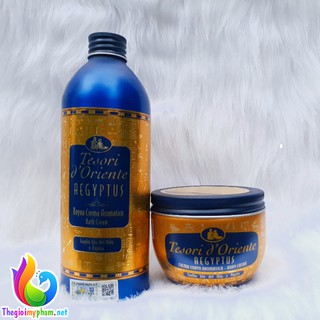 Combo Tesori d'Oriente Thảo Mộc Ai Cập: Sữa Tắm 500ml + Dưỡng Thể 300ml