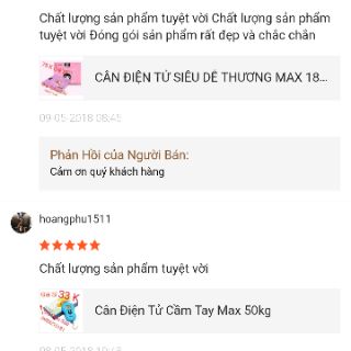 Cân Điện Tử Cầm Tay Max 50kg