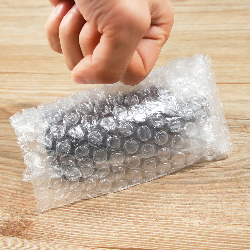 Bộ 50 túi màng bong bóng xốp PE trong suốt trắng đóng gói bảo vệ đồ dùng chống sốc có 6 kích cỡ