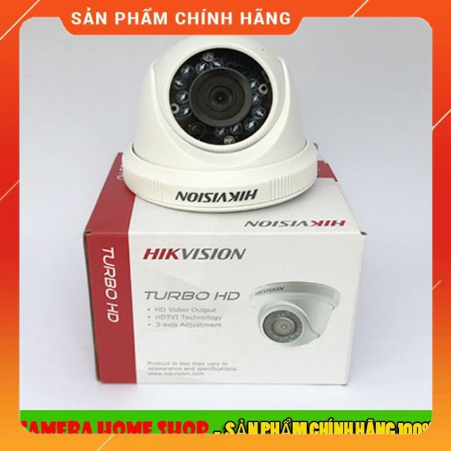 Camera hikvision 1.0 megapixel 720p hd-tvi dome hồng ngoại