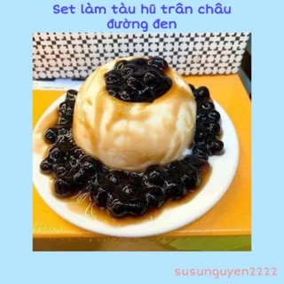 [FREESHIP ĐƠN TỪ 50K J&T] Set làm tàu hũ trân châu đường đen
