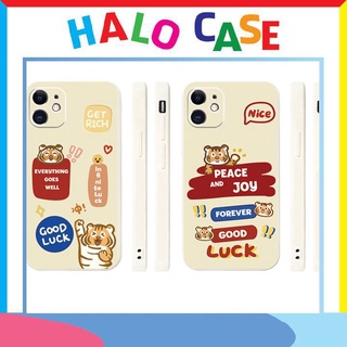 Ốp lưng iphone cạnh vuông tiger good 6/6plus/6s/6splus/7/7plus/8/8plus/x/xr/xs/11/12/pro/max/plus/promax - Halocase