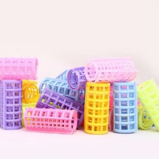Combo 2 lô cuốn tóc đủ màu xinh xắn dùng để uốn tóc xoăn