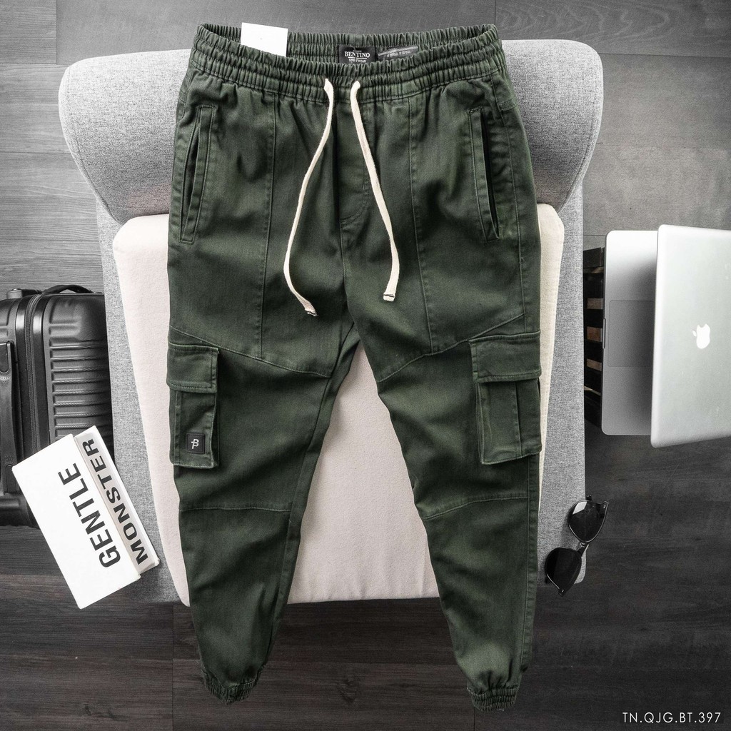 Mạnh Mẽ &amp; Đầy Nam Tính Cùng Quần Jogger Túi Hộp Bentino 2588