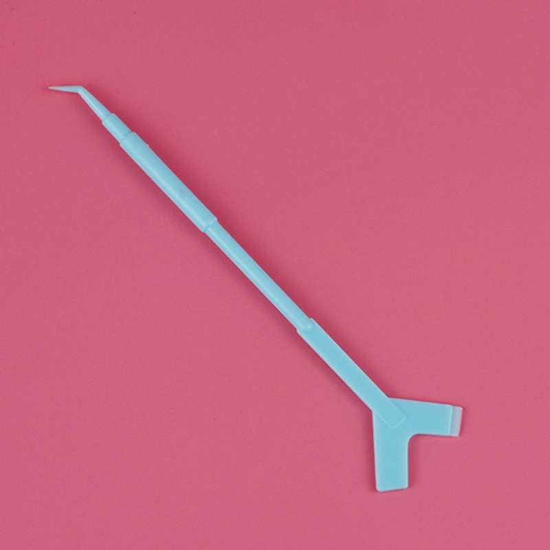 Set 10 Lược Chải Lông Mi Hình Chữ Y 2 Chiều Bằng Nhựa Tiện Dụng