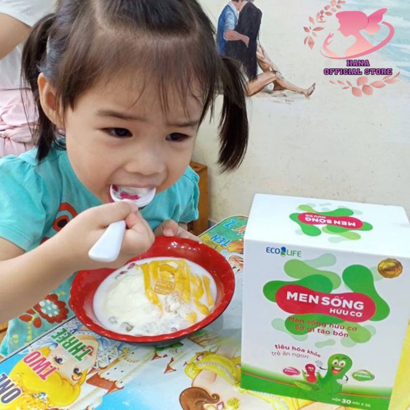 [CHÍNH HÃNG] MEN SỐNG HỮU CƠ ECOLIFE ⭐️ TRỊ TÁO BÓN ⭐️ BIẾNG ĂN