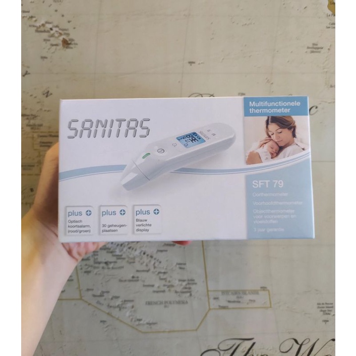 Nhiệt kế điện tử sanitas FFT 77