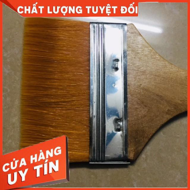 Chổi sơn vẽ mảng màu vàng | BigBuy360 - bigbuy360.vn