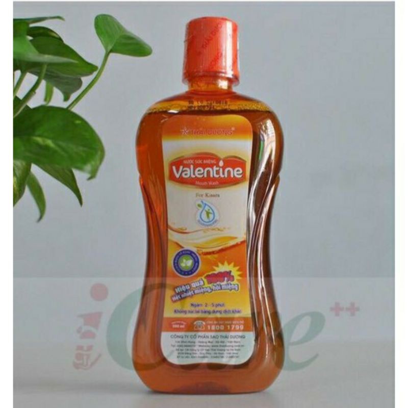 Nước súc miệng Valentin