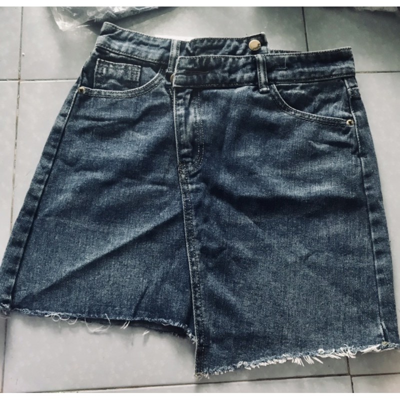 Chân váy jeans