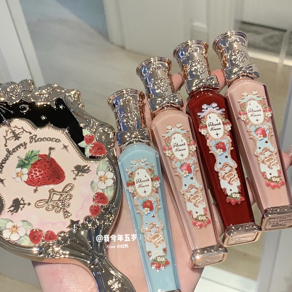 Son Kem KNOWS Hương Dâu Tây Rococo Có Thể Dùng Làm Kem