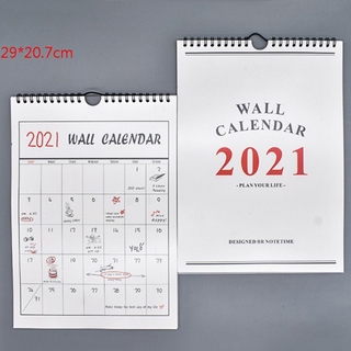 Lịch Mini Dán Tường Năm 2021 Kèm Lịch Để Bàn Trang Trí