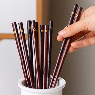 Đũa gỗ chống trượt phong cách Nhật Bản tiện lợi chất lượng cao