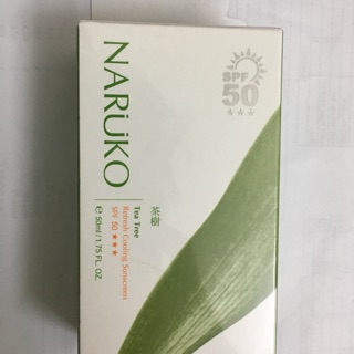 Kem chống nắng Naruko Tràm Trà bản mới