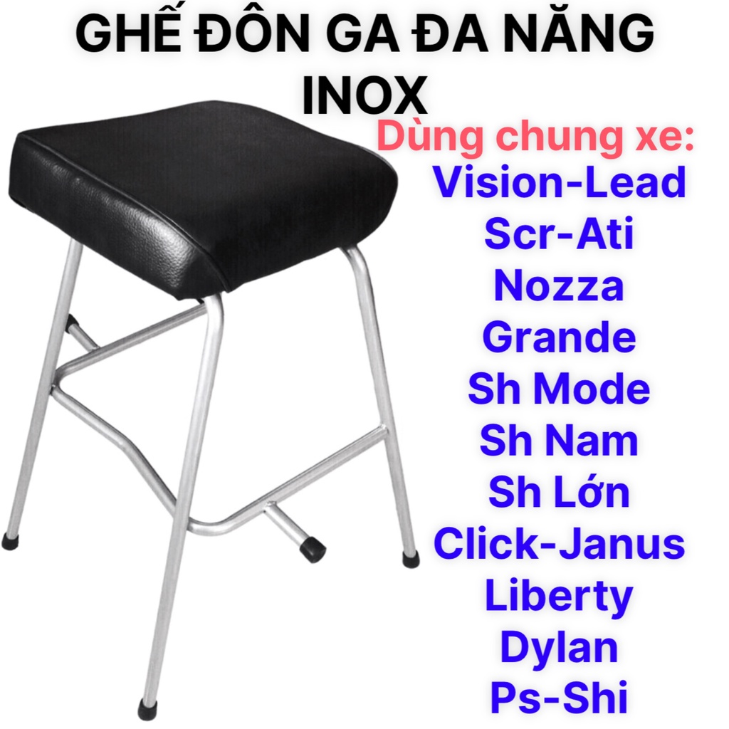 Ghế ngồi xe máy cho bé  SỈ= LẺ  Xe Tay Ga Yên Nệm, Không Tựa,,An Toàn Cho Bé