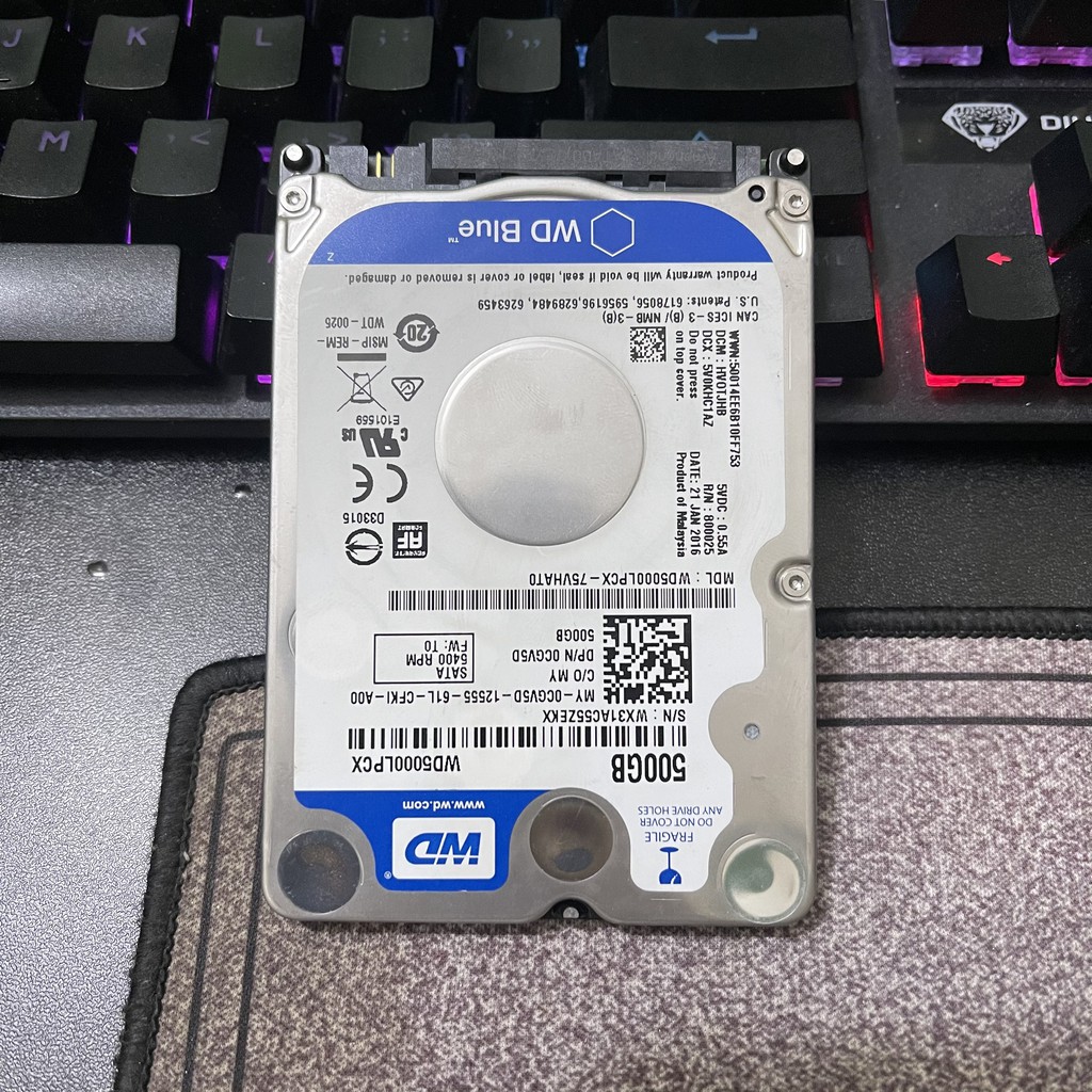 Ổ cứng HDD 2.5 inch 320gb, 500gb, 1TB