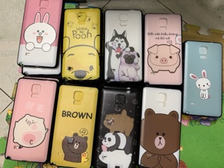 Ốp samsung Note4 in hình kute