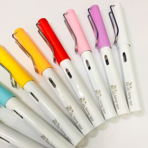 Bút máy luyện chữ xóa được Tâm An Sáng Tạo ngòi 0.38mm nét êm trơn