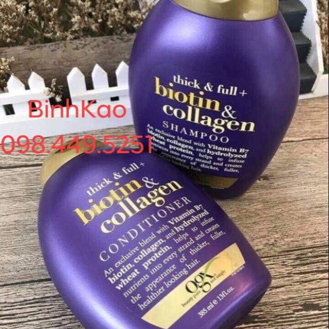 Cặp dầu gội xả Biotil