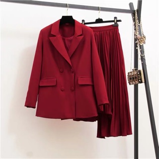 ORDER - Set vest váy đỏ siêu hot TẾT 2020 ❤️