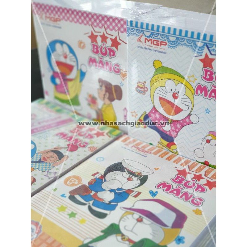 Tập MGP 96 trang, 4 ô ly, 5 ô ly, định lượng: 100gsm, khổ 205x155mm (mẫu bìa ngẫu nhiên) - KhuBa Shop