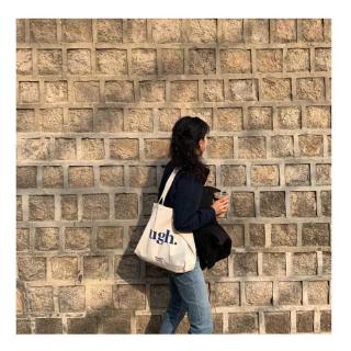 Túi canvas thời trang nhật đơn giản cho nữ