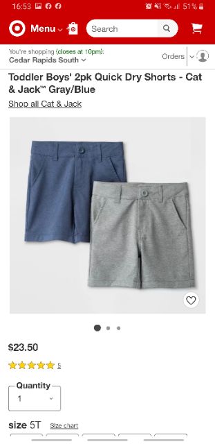 Quần short BT Cat Jack dư xịn