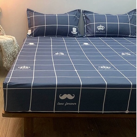 Ga Trải Giường Cotton Poly 1M2 1M6 1M8  - HappyBedding