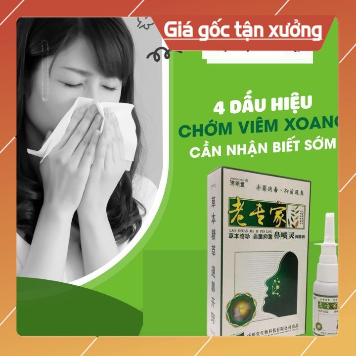 Xịt Mũi Xoang Hỗ Trợ Dứt Điểm Xoang Cấp Và Mãn Tính Nội Địa Trung (trungcuong1688)