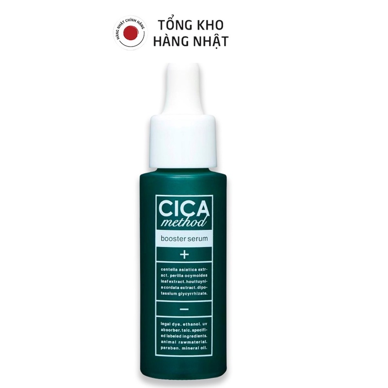 Tinh chất dưỡng ẩm, ngừa mụn và phục hồi tổn thương do mụn Cica Method Nhật Bản chứa chiết xuất rau má