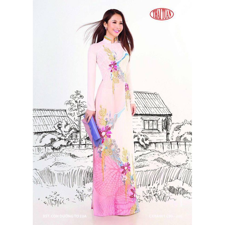 VẢI ÁO DÀI BỘ LỤA THÁI TUẤN