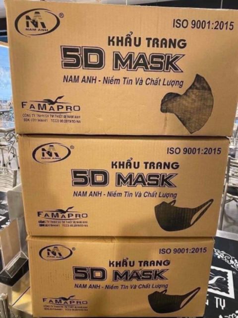 10 Khẩu trang Nhật 3D Mask, 5D Mask chính hãng