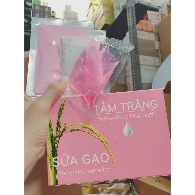 ủ siêu trắng sữa gạo mới