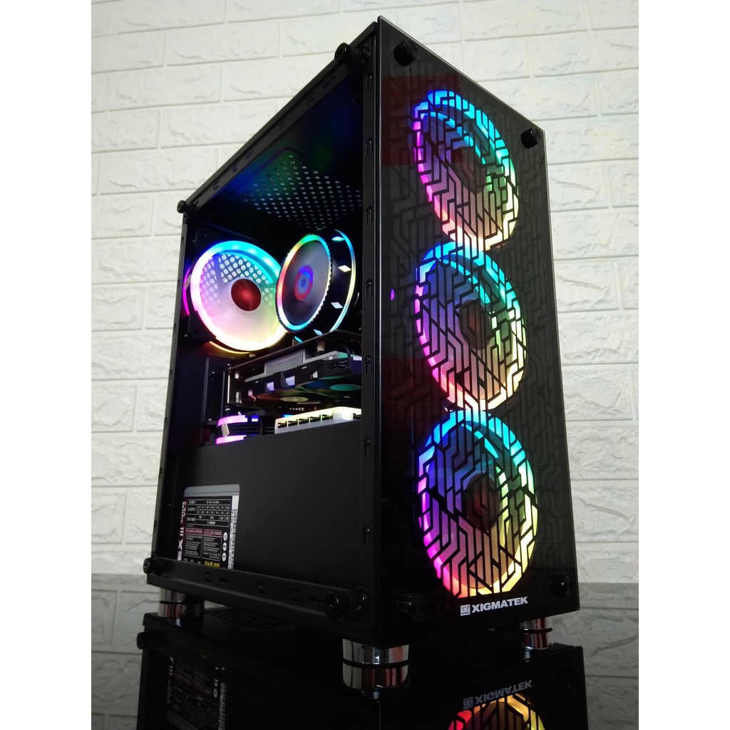 Case Gaming, PC chơi game cấu hình mạnh, máy tính học sinh, máy tính văn phòng H510/i3/8gb/ssd120
