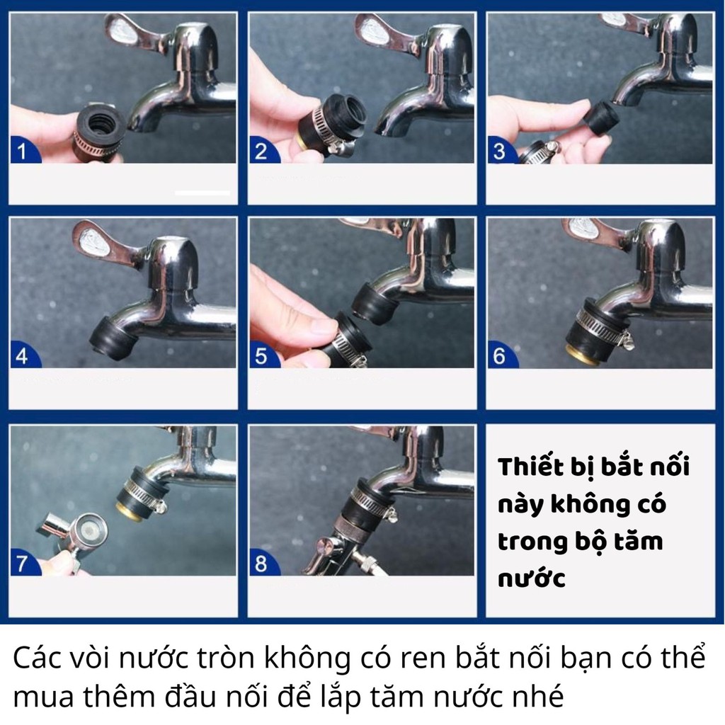 Máy Tăm nước cơ gắn vòi rửa mặt X4